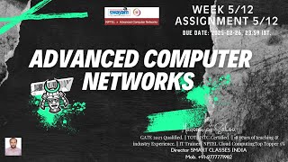 Advanced Computer Networks Quiz Week 5 Assignment 5 Answers NPTEL SWAYAM JANUARY APRIL 2025 [upl. by Ultan]