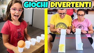 FIGLI FANNO GIOCARE GENITORI con 9 Giochi Divertenti Fai Da Te [upl. by Rothenberg]