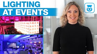 Lighting at Events Ideas and Techniques [upl. by Clothilde]