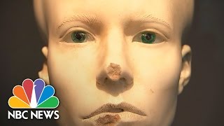 Damien Hirst Unveils ‘Unbelievable’ Exhibit Featuring Medusa Mickey Mouse  NBC News [upl. by Ainoda]