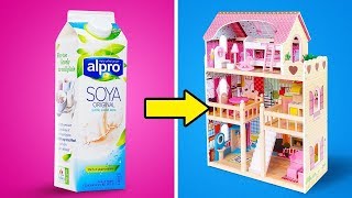 27 COOLE DIY BARBIEMÖBEL IDEEN [upl. by Elburr]