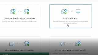 Syncios WhatsApp Transfer [upl. by Perlis576]