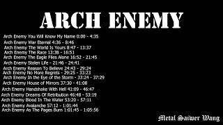 Arch Enemy  Compilation of the best tracks of Arch Enemy Alissa WhiteGluz on vocals [upl. by Aicekat926]