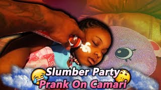 Slumber Party Prank On Camari [upl. by Portugal]