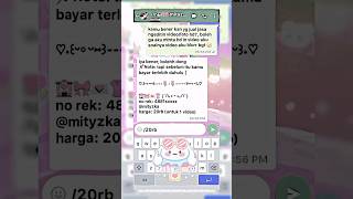 POV JASA NGEDIT VIDEO  FOTO  pov whatsmock fake chat  whatsmock fyp aliacans ngedit [upl. by Nikkie]