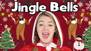 Jingle Bells  Christmas Carol Dance  Wormhole English  Songs for Kids [upl. by Armmat681]