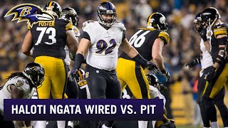 Haloti Ngata Wired vs Steelers 2014  Baltimore Ravens [upl. by Gisela]