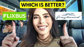 Flixbus VS Greyhound 🚌 Honest Experience [upl. by Nohj]