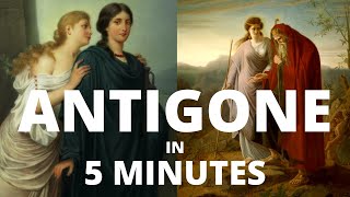 Antigone  Book summary in English Animated [upl. by Eniretak693]