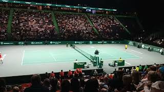 Thanasi Kokkinakis vs Dominic Stephan Stricker 16 September 2023 Davis Cup AO Arena Manchester [upl. by Ballinger776]