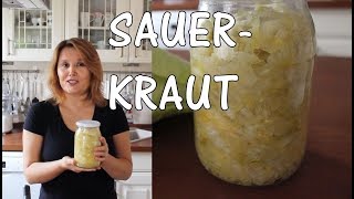 SAUERKRAUT selber machen  Schritt für Schritt erklärt  Wie gesund ist Sauerkraut  Canans Rezepte [upl. by Neville]