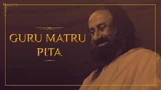 Guru Matra Pita Guru Bandhu Sakha  Lyrics  Chitra Roy  Art of Living Bhajans [upl. by Eiclehc]