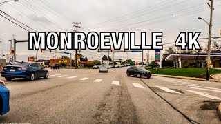 MONROEVILLE 4K  Driving Tour  Pennsylvania [upl. by Laidlaw762]