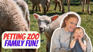 Visiting Iron P Homestead Petting Zoo in Hogansville Georgia  Living in the Atl  Vlog [upl. by Nonna]