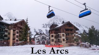 Les Arcs  Arc1950 et Arc 2000  France 02022020 [upl. by Orr656]