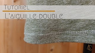 Tutoriel  aiguille double [upl. by Anial]