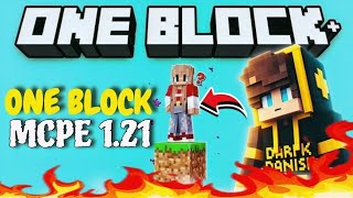 One block Minecraft pe 121  one block download [upl. by Gerome]