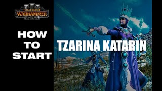 Immortal Empires  Total War Warhammer 3  HOW TO START  Tzarina Katarin [upl. by Adriell]