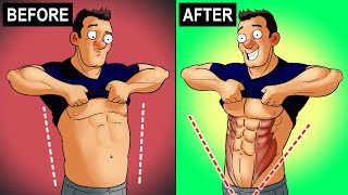 9 Exercises to Get PERFECT VCut ABS [upl. by Kotick857]