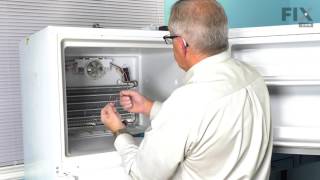 Whirlpool Refrigerator Repair – How to replace the Bimetal Defrost Thermostat [upl. by Audre]