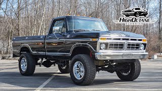 Coal Rollin Cummins Powered 1977 Ford F250 Walkaround w Steve Magnante  Coldstart POV Drive [upl. by Jack450]