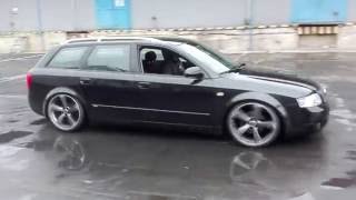 SLAMMED AUDI A4 B6 avant 19quot ROTOR [upl. by Airrotal]