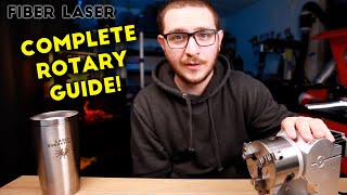 Set Up A Fiber Laser Rotary Tool with EZCAD  COMPLETE GUIDE [upl. by Horodko888]