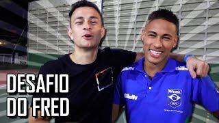 DESAFIO DO TRAVESSÃO COM NEYMAR [upl. by Meakem]