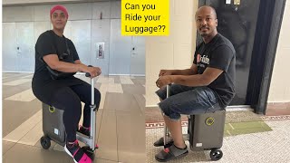 Airwheel SE3S smart luggage 🧳🧳 unboxing [upl. by Anialad]