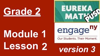 Eureka Math Grade 2 Module 1 Lesson 2 [upl. by Ialohcin268]