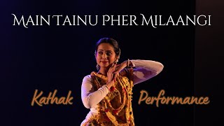 Kathak performance  Main tainu pher milaangi  Amrita Pritam  Siff Kathak Anushka Chandak kathak [upl. by Tipton898]