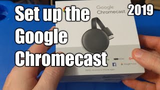 How to Set up Google Chromecast 2019 [upl. by Ruskin]