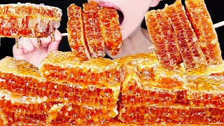 ASMR RAW HONEYCOMB MUKBANG 벌집꿀 먹방 ハニカム 咀嚼音 モッパン EATING SOUNDS NO TALKING EATING SOUNDS [upl. by Kohn276]