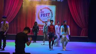 Cu Fest  modelling  2023  chandigarhuniversity cufest [upl. by Jorgan574]