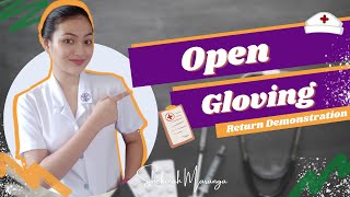 Open Gloving Technique [upl. by Marline843]