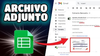 ✅Descubre Cómo enviar Correos MASIVOS con Archivos ADJUNTOS Diferentes Gmail y Excel  Google Sheets [upl. by Cyrille]