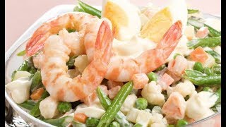 Insalata russa di mare  la ricetta di SaleampPepe [upl. by Maidy871]