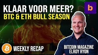 Bitcoin amp Ethereum zich aan het klaarstomen voor meer  BTC 500000 volgens Bloomberg  Week Recap [upl. by Allene]