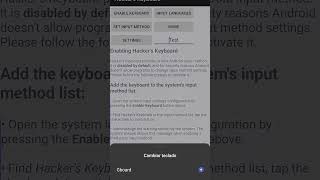 Hackers Keyboard Instalación apk [upl. by Enybor]