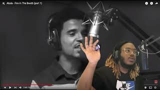 Akala  Fire In The Booth part 1 REACTION [upl. by Llenyr]