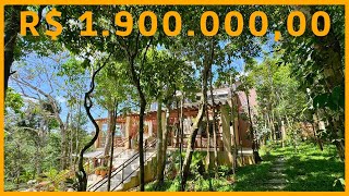 CASA DA ÁRVORE UM LUXO NO ALTO DA SERRA POR R 1900000 [upl. by Elbertina]