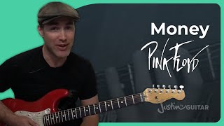 How to play Money by Pink Floyd  Guitar Lesson [upl. by Akenit]