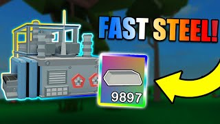 How to get Steel Fast in Roblox Islands [upl. by Stinky186]