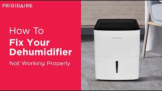 How To Troubleshoot Your Dehumidifier [upl. by Chaffin]