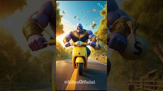 Thanos chor ko kon Pakdega  spiderman shorts [upl. by Firman830]