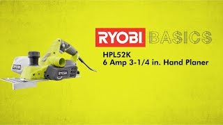 RYOBI BASICS Hand Planer [upl. by Archie]