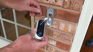 Installing 2 Nest Hello Doorbells [upl. by Airdnat738]