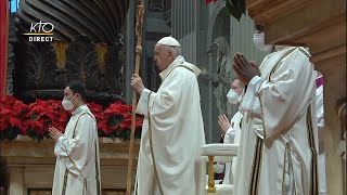 Messe de lÉpiphanie du Seigneur présidée par le pape François à Rome [upl. by Dukey]