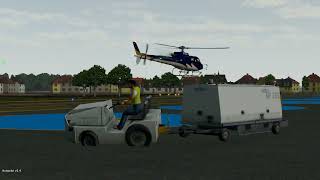 CowanSim H125 AS350 test flight [upl. by Edahc]