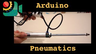 Control Pneumatic Cylinder with Arduino [upl. by Nodnar57]